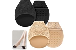 TEOZBLU 4 Pcs Almohadillas para Pies Tacones, Cojines de Pie para mujeres, Plantillas Tacones Altos Invisibled para Prevención del Dolor