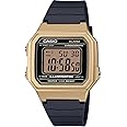 CASIO Herren Digital Quarz Uhr mit Resin Armband W-217HM