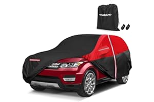 NEVERLAND Funda Coche Exterior SUV - Funda Coche Exterior Impermeable para SUV Impermeable Protector Solar y Estilo XL 510x200x180CM para 2009-2025 Audi A5 para Porsche Cayenne 2010-2025