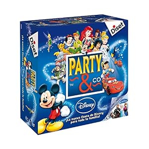Diset – Party & Co Disney, Juego de mesa familiar multiprueba a partir de 4 años