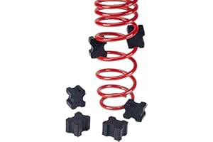 AUTO-STYLE Juego de Bloques de Resorte universales, 6 Piezas