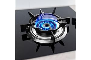 NTMAICHY Stove Pan Support, Wok Ring Cast Iron Ring Pan Support Stand, Universal Stove Rack Stove Trivet for Gas Hob, Non Slip Cooktop Rack Stove Accessories for Kitchen Wok, Cooktop, Cooking Pot, Milk Pot