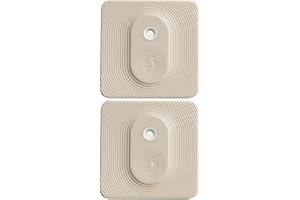 Shelly Blu H&T Mocha | 2er Pack | Bluetooth-gesteuerter Temperatur- und Luftfeuchtigkeitssensor | Spritzwassergeschützter und Staubdichter | Schutzklasse IP54 | iOS-Android-App | Verschlüsselung