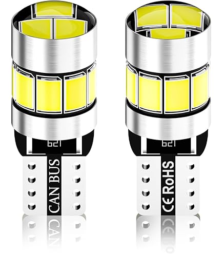 Lampadine LED Auto T10 W5W - 4 Pezzi 7000K Per Luci Interne, Targa E Posizione - Foto 4