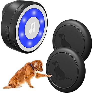Hondenbel speeltje voor je hond - Rood Blauw - Bel voor honden