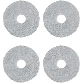 robotyedek Dreame L10 L10S Ultra Uyumlu 4 Adet Mikrofiber Mop Bez