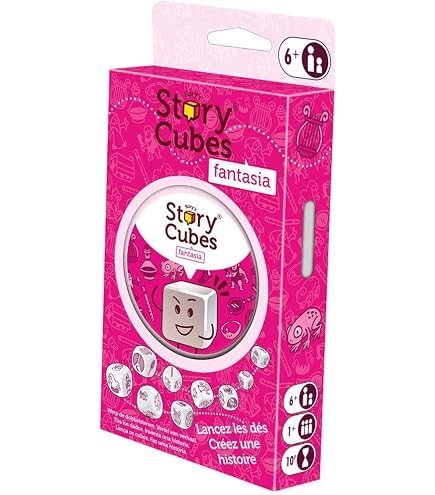 Asmodee Italia - Rory's Story Cubes Primal, Gioco Di Dadi Per Inventare Storie, Edizione Verde, 6+ Anni, 8080 - 3