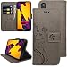 Produktbild KUAWEI Huawei P20 Lite Hülle Wallet Case Flip Cover mit Kartenfach und Standfunktion Handycover Klapphülle Etui im Bookstyle Magnetverschluss für Dein Huawei P20 Lite 5.84" (Grau)