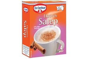 Dr. Oetker Salep Flavoured Instant Powder Drink 4 Pouch 4x20g by Dr. Oetker
