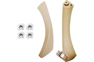 LIMBQS Maniglie della porta e copertura esterna della maniglia della porta per BMW Serie 3, kit di sostituzione della maniglia della porta per BMW E90 E91 (2005-2011)