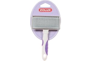 Zolux - Brosse carde métallique rétractable pour chat - Petit Modèle