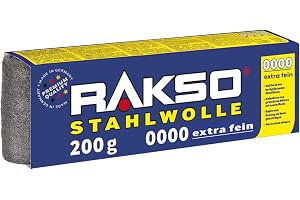 RAKSO 4000841799 Stålull, Grå, 200 g