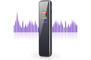 OKYUK 64GB Digital Voice Recorder with 1536kbps HD Voice Activation, Noise Reduction, and Automatic Recording Split - Includes MP3 Player | Perfect for Interviews, Classes, and Meetings