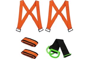 PengGengA Sangles de Déménagement Sangle de Levage pour 2 Déménageurs pour Appareils, Meubles, Déménageur de Machines