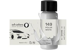 SD COLORS Neue lackstift Polarweiß 149 Reparatur KRATZEN 15 ml (Farbe)