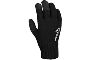 Nike Herren Herren Handschuhe Knitted Tech and Grip Handschuhe, 091 Black/Black/White, L/XL, 9317-27