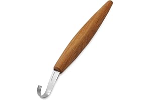 BeaverCraft SK5 snycerski nóż hakowy łyżka narzędzia do rzeźbienia dla początkujących i profesjonalnych snycerzy w drewnie łyżka nóż do rzeźbienia