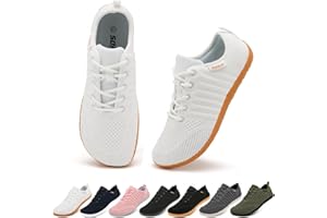 Somic Chaussures Pieds Nus Orteil Large Baskets Minimaliste Chaussures Décontractées Unisexe Respirant Poids Léger pour Marcher Courir L'haltérophilie 37-47