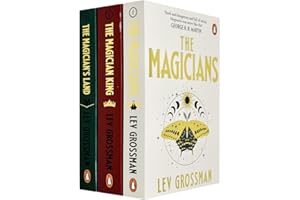 Lev Grossman Magicians Trilogy 3 Books Collection Set (The Magicians, The Magician King, The Magician's Land)