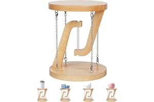 Mlijzard Tensegrity Table, Anti-GravityTable Model,Tensegrity Structure Building Block for DIY Handmade，4.7 x 4.7 x 5.1 inch (wood)