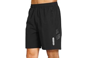 JustSun Shorts herr sport snabbtorkande lätta andningsbara med dragkedja