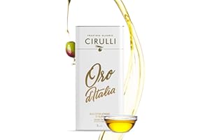 Frantoio Oleario Cirulli Olio Extravergine di Oliva Italiano Estratto a Freddo, EVO (3 Litri)