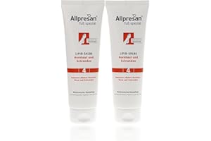 Allpresan Pomada de lípidos para pies especial n.º 4 contra callos y rondas, ungüento para pies para el cuidado diario de pies queratinizados, 2 x 125 ml