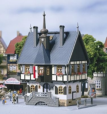 Auhagen - 12350 - Modélisme Ferroviaire - Bâtiment - Hôtel De Ville Historique