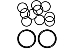 10 Piezas Junta Tórica de Goma, Arandelas de Nitrilo Goma, OD 80mm ID 70mm Ancho 5mm, Arandelas de Goma Surtidas para Grifos Cocina y Fontaneria Reparación Rápida Automática-Othmro