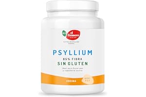 El Granero Integral - Psyllium BIO - 400 g - Superalimento Vegano - Alto Contenido en Fibra - Contribuye al Normal Funcionamiento Intestinal y Digestivo - Ayuda a Controlar el Peso