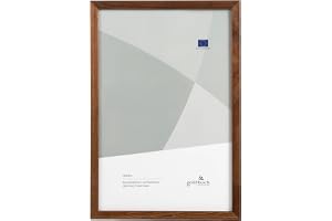 goldbuch Bildram Skandi 20 x 30 cm, enkel ram av äkta trä, porträttram att ställa in, träram med väggfäste, fotoram