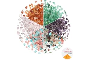 DKDXID 300pcs Chips Piedras Naturales para Bisuteria Cuentas Piedras Naturales para Manualidades Joyeria Piedras Preciosas para Hacer Pulseras Irregulares Piedras para Hacer Pulseras y Collares Joyas