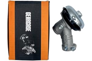 Renvoi d'angle Debroussailleuse 26mm /28mm. Tête de réducteur de boîte de Vitesses pour 28 mm et 9 cannelures pour diverses tondeuses à Gazon et débroussailleuses. Idéal pour Coupe-Herbe.