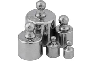 Eujgoov 1g 2g 5g 10g 20g Calibration Counterweight, Weight Test Scale Set Scale Weight Set Kit Test Weights for Scale Equilibrium Calibration Tool