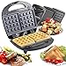 Produktbild Vinteky® 3 in 1 Multifunktionsgerät Sandwichmaker Waffeleisen Tischgrill abnehmbare Platten-Sets Sandwichtoaster