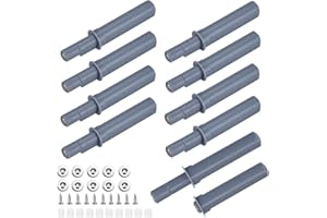 KLYNGTSK 10 Stück Möbel Türschloss Drucktüröffner Push to Open Türöffner Magnet Druckschnäpper Türschließer Schubladen Türdämpfer Magnetische Druckverschluss Schranktür Möbel Türschloss Oeffner