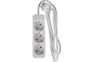 Meister Listwa Zasilająca, Biały, 3 gniazda