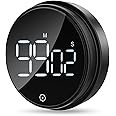 Ankilo Digital Kitchen Timers for Cooking, LED Visual Timer Accurate Digital Timer, Magnetic Countdown Timer for Cooking Fitness Baking Learning Teaching, Easy to Use for Children Elderly