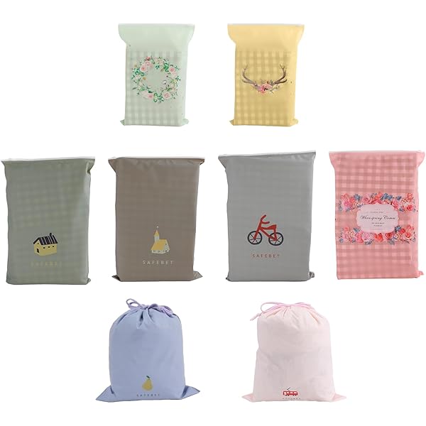 BAIGM Lot De 3 Sacs De Rangement De Voyage Compression Cubes De