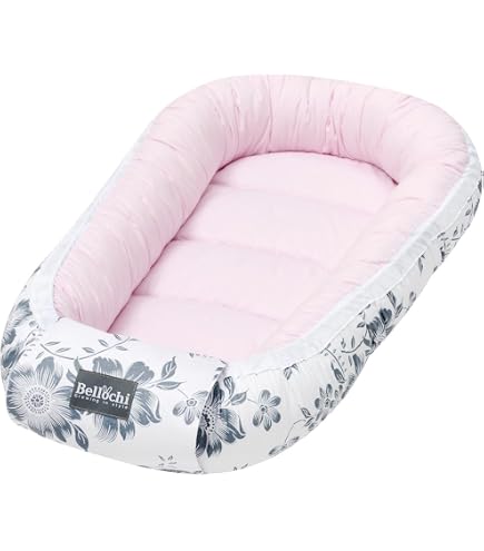 Bellochi 3en1 Reducteur de Lit Bebe avec Coussin d'allaitement