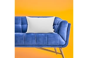 miasuite i sogni italiani Set di 2 Cuscini 30x50, Imbottitura per cuscini - Cuscino da Interno, Cuscino Bianco da Arredo