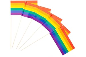 Everflag Papierfähnchen: Regenbogen 250er Packung