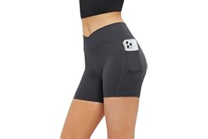 Glacspyg Spodenki rowerowe damskie odzież sportowa spodenki gimnastyczne szorty z wysokim stanem spodenki do jogi trening bieganie sport