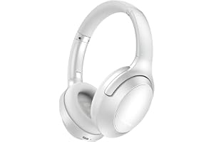 Srhythm NiceComfort 45 Active Noise Cancelling Headphone, drahtlose Bluetooth-Kopfhörer mit Transpar