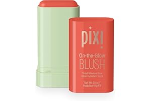 Pixi Beauty On-the-Glow Blush | Teinte: Juicy | Stick Hydratant Teinté pour Joues et Lèvres | Multistick au Ginseng, Aloe Vera et Extraits de Fruits | Sans Parabènes | 19 g / 0,6 oz