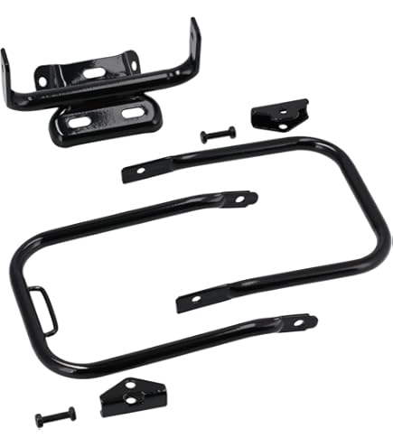 Simson Pannier Rack With Abutment - Chrome Plated, For S50, S51, S70 Mopeds