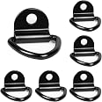 Anneaux D'arrimage Solide En D 100 Pièces Traction Anneaux De Montage En D En Acier Inoxydable Crochets Pour Remorque Camion Camping Noir 87237205
