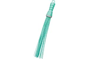 Spotzero by Milton Kharata Plastic Hard Bristle Broom (Aqual Green), hard_floor, Pack of 1