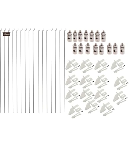 Sourcing Map 2 PCS M3/3mm 18mm Liaison Barre Terminal Attache Barre Terminal Balle Tête Joint Adaptateur Pour RC Bateau à Chenilles