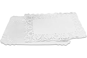 ALGON | Bandeja desechable 2/U para Servir Alimentos - Bandeja Desechable Rectangular Blonda 22x28 Ideal para Fiestas, Eventos y Catering con diseño Resistente y práctico